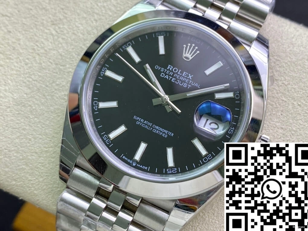 Rolex Stainless Datejust EW M126300-0012 Factory Steel 0522
